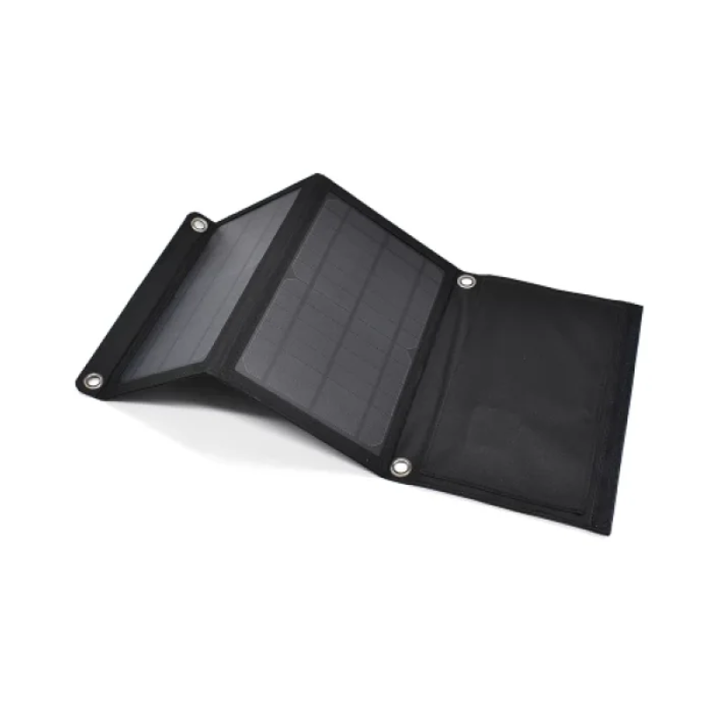 Портативна сонячна панель PowerPlant 14W з контролером 2xUSB-A (PB930555)